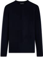 Bugatchi Merino Wool Blend Crewneck Sweater