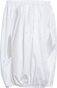Comme des Garçons Gathered Cotton Broadcloth Cocoon Top