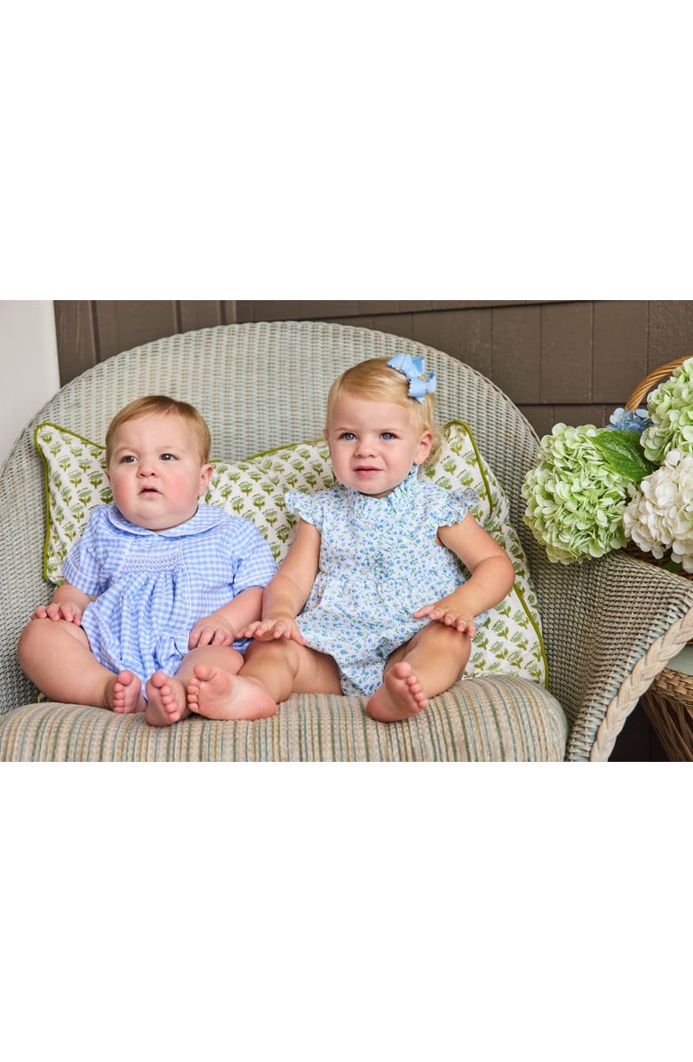 Little English Kids' Chest Smocked Bubble, Alternate, color, Mayfair Gingham