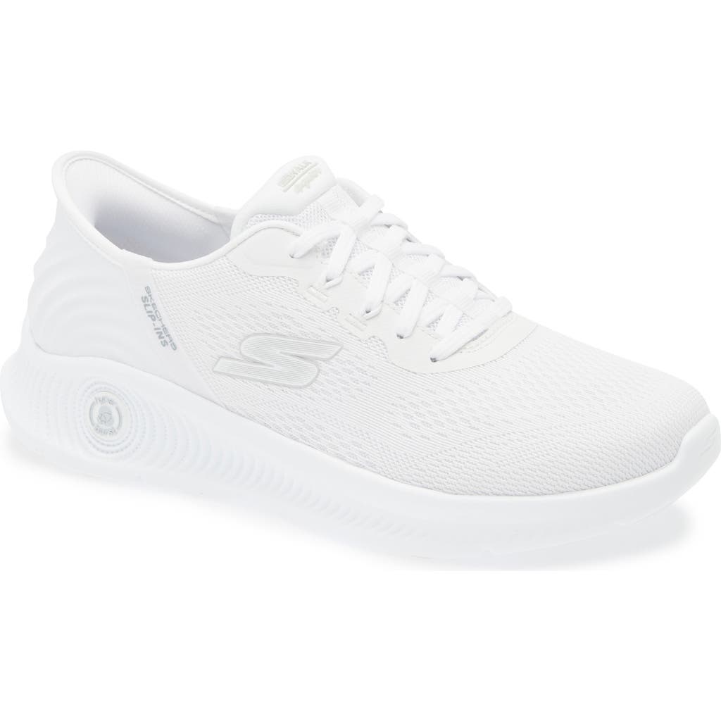 Skechers Go Walk Slip-on Sneaker In White