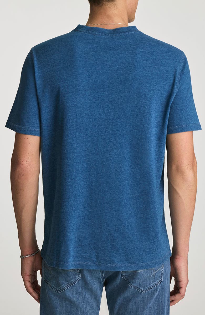 Mavi Jeans Indigo Cotton Pocket T-Shirt, Alternate, color,