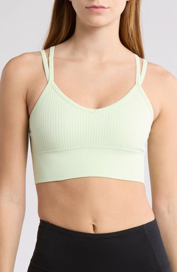 Z BY ZELLA Z BY ZELLA STRAPPY RACERBACK RIB SPORTS BRA