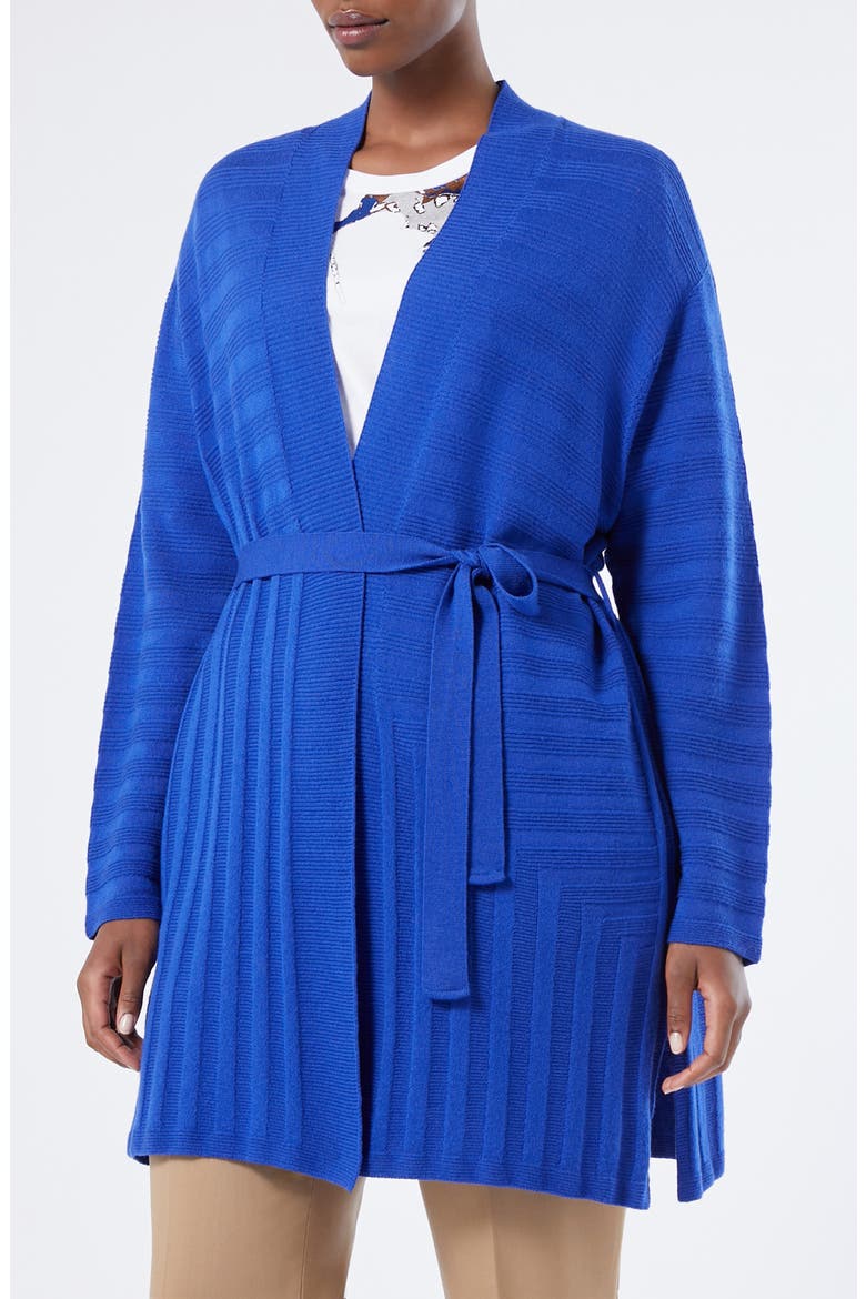 Zamia Virgin Wool Cardigan, Main, color, CORNFLOWER BLUE