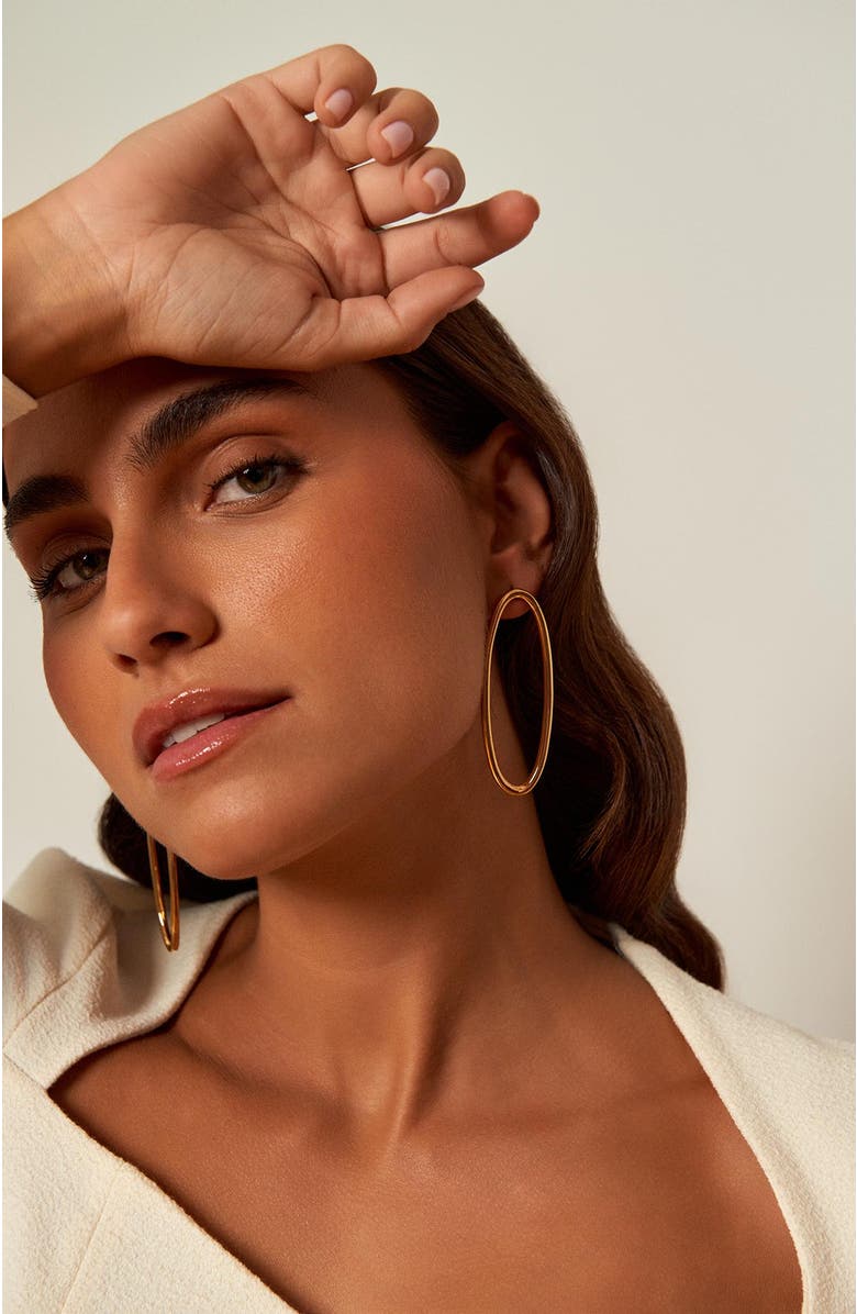 CXC Skylight Earrings, Alternate, color, Gold