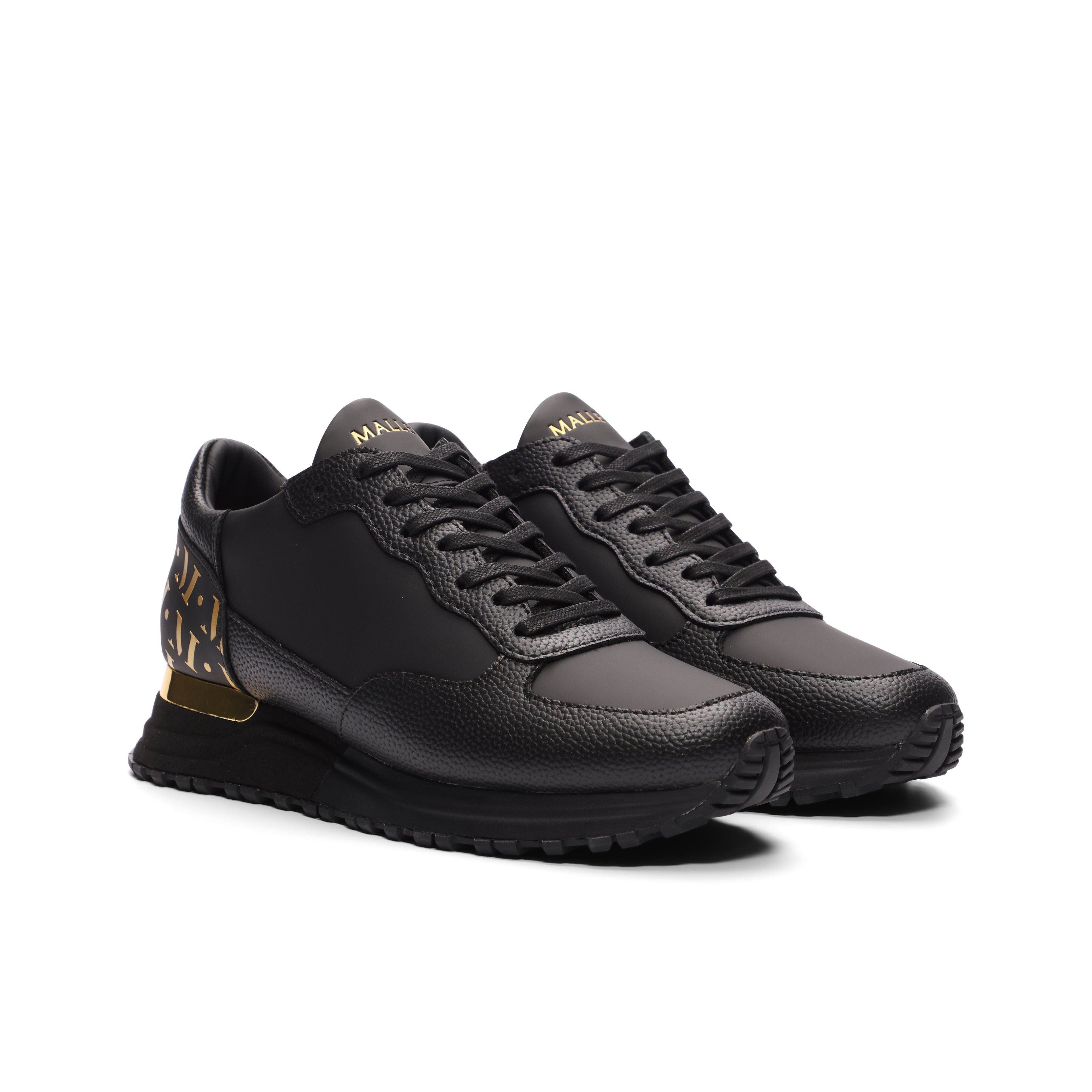 MALLET Popham Tumbled Sneakers, Alternate, color, Black Gold