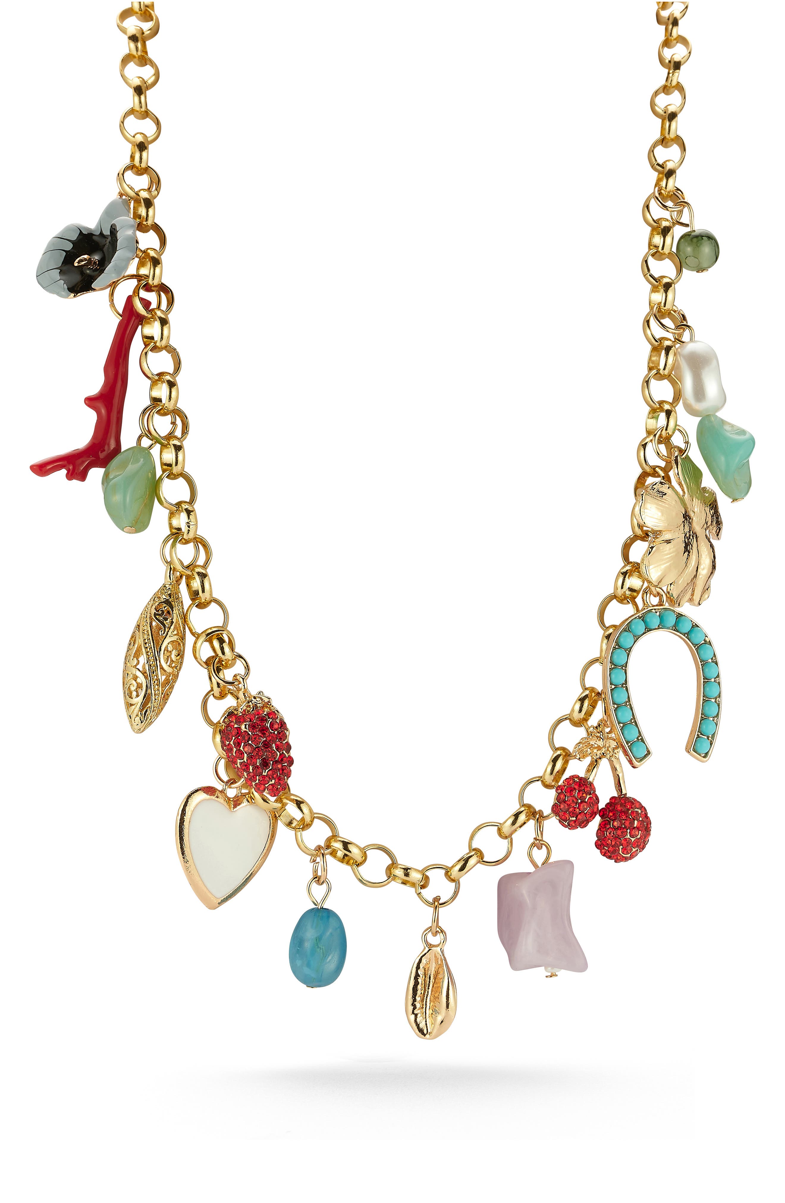 Charm Statement Necklace