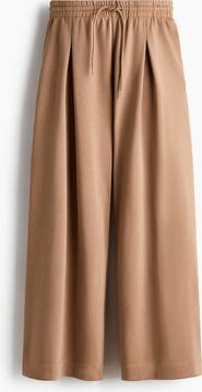 H&M Pleat-detail Drawstring Trousers