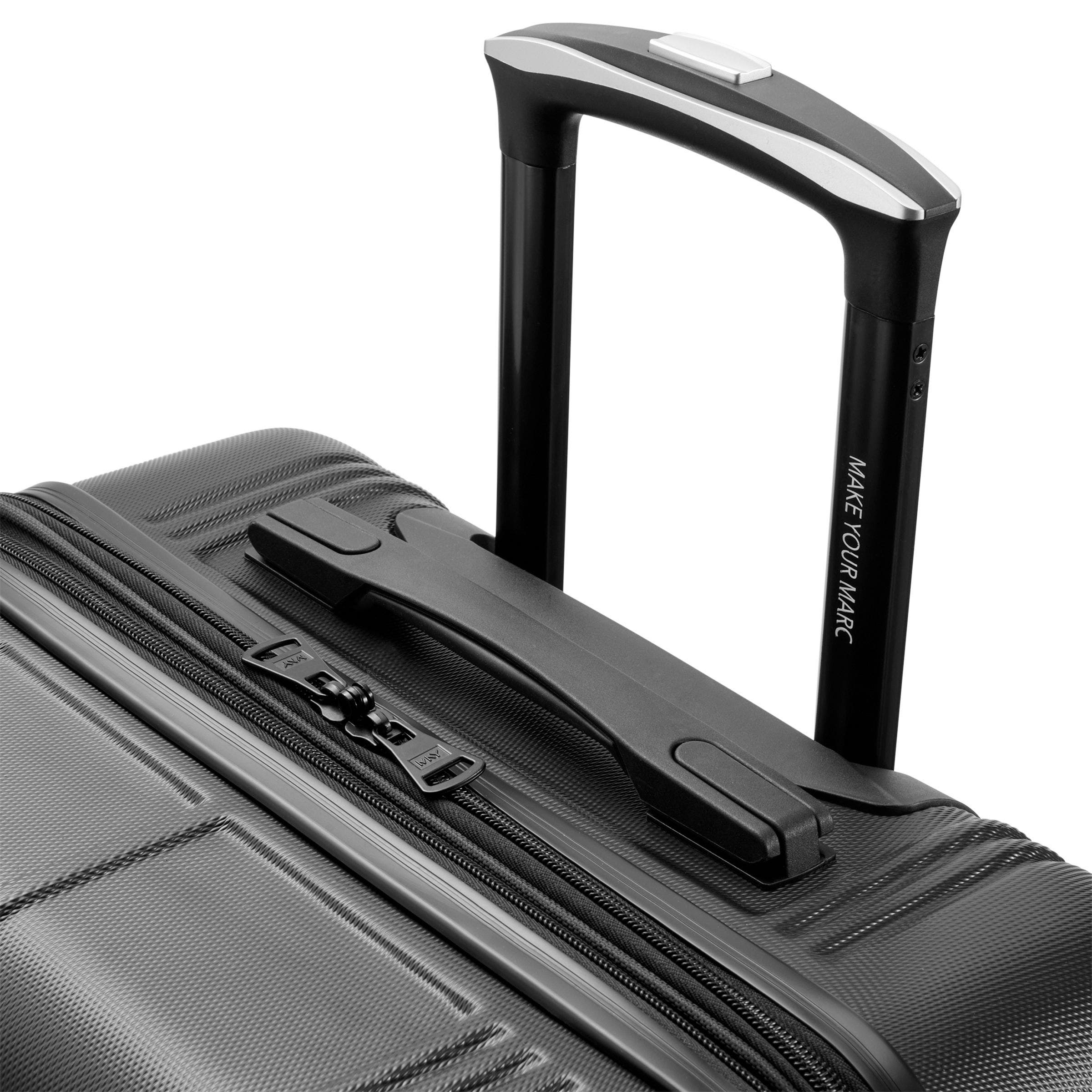 Marc New York Horizon Upright Suitcase, Alternate, color, Black