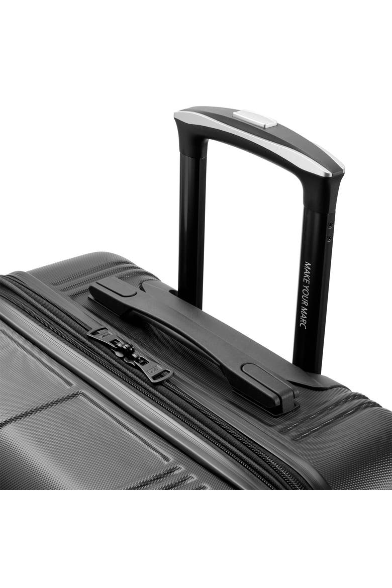 Horizon Upright Suitcase, Alternate, color, Black