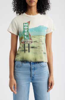 Daydreamer Ranch House Motel Cotton Graphic T-Shirt