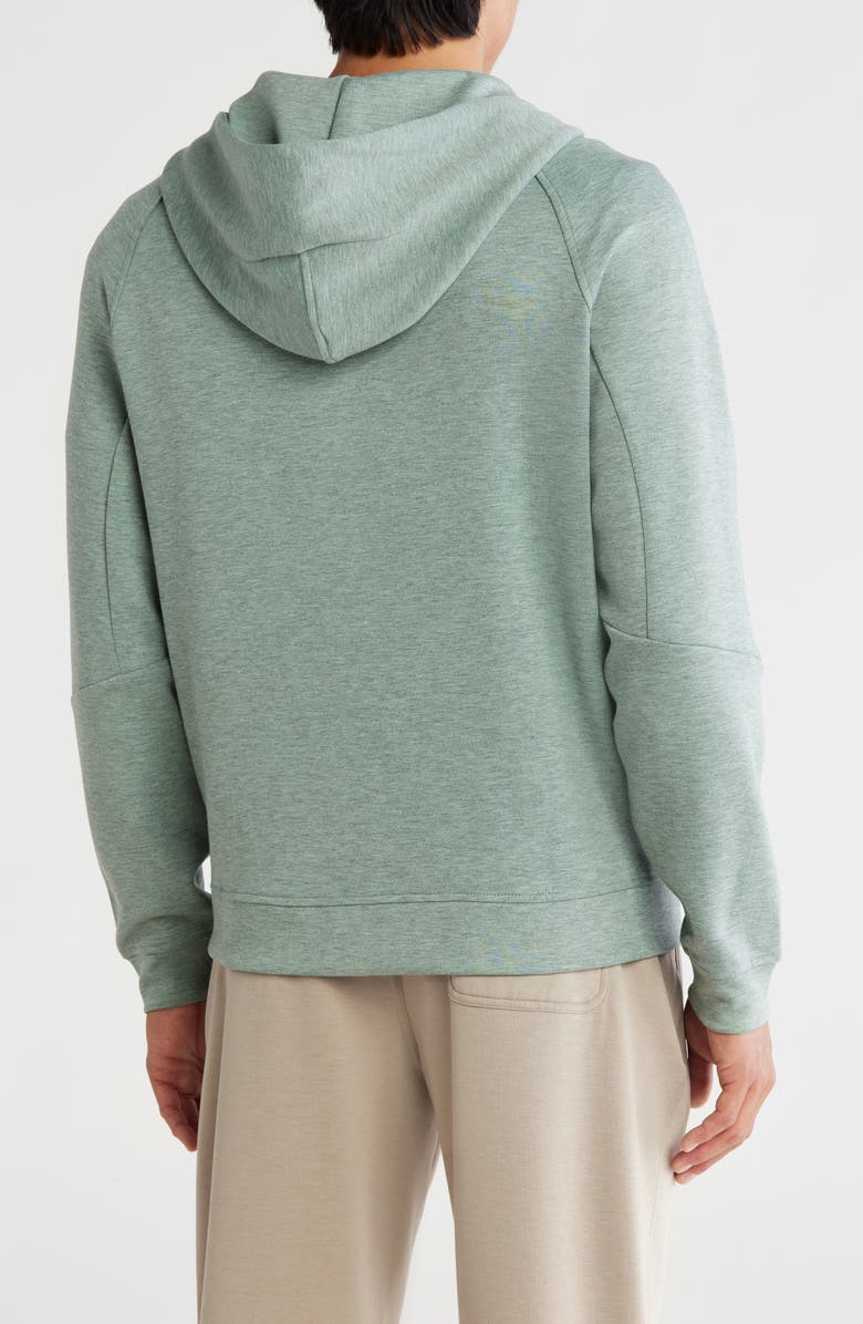 Kenneth Cole Active Scuba Knit Zip Hoodie, Alternate, color, 