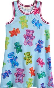 Truly Me Kids' Gummy Bear Print Racerback Dress