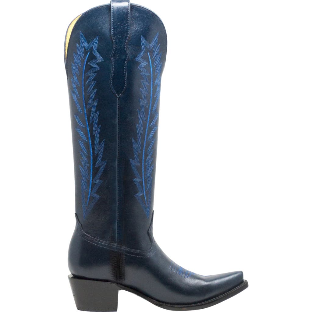 Nortalie The Oasis Western Cowboy Boot In Blue