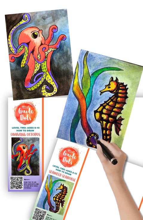 Add-On Art Rolls for Guide Dots Level 2 Art Kits - Age 8+