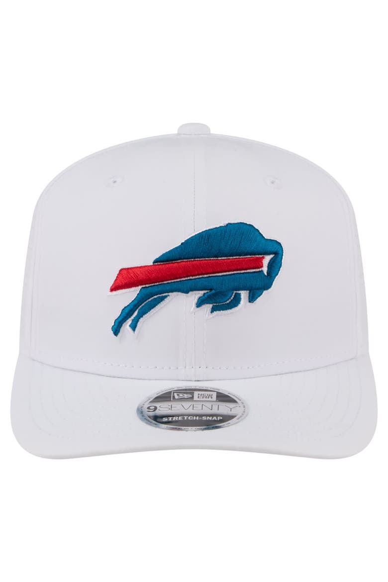 Men's New Era White Buffalo Bills Name Plate 9SEVENTY Adjustable Hat, Alternate, color, White