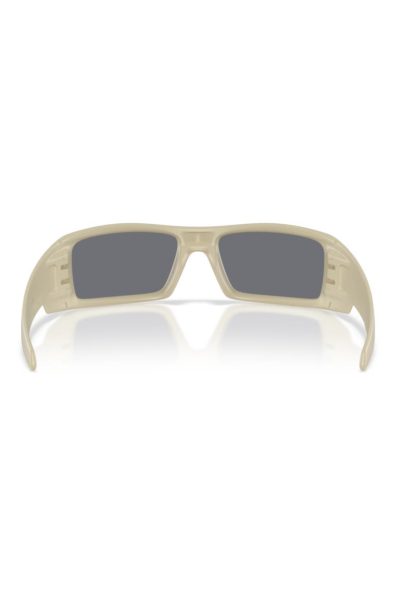 60mm Gascan Rectangle Sunglasses, Alternate, color, MATTE SAND / GREY