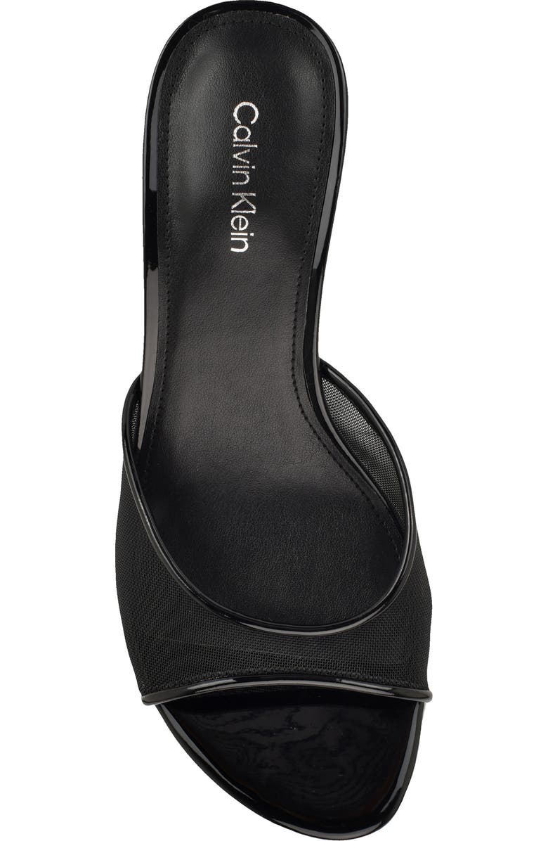 Calvin Klein Vixie Slide Sandal, Alternate, color, Blackfalse