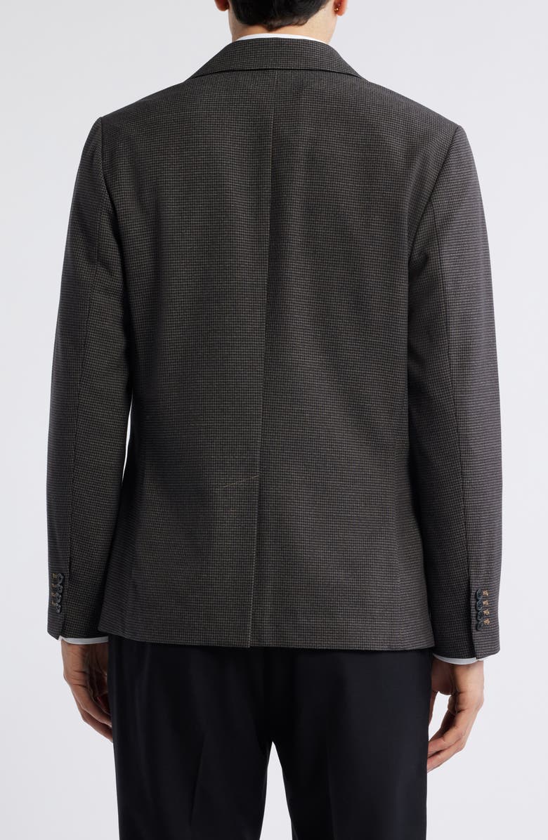 Mizzen+Main Watson Microcheck Wrinkle Resistant Stretch Flannel Sport Coat, Alternate, color, 