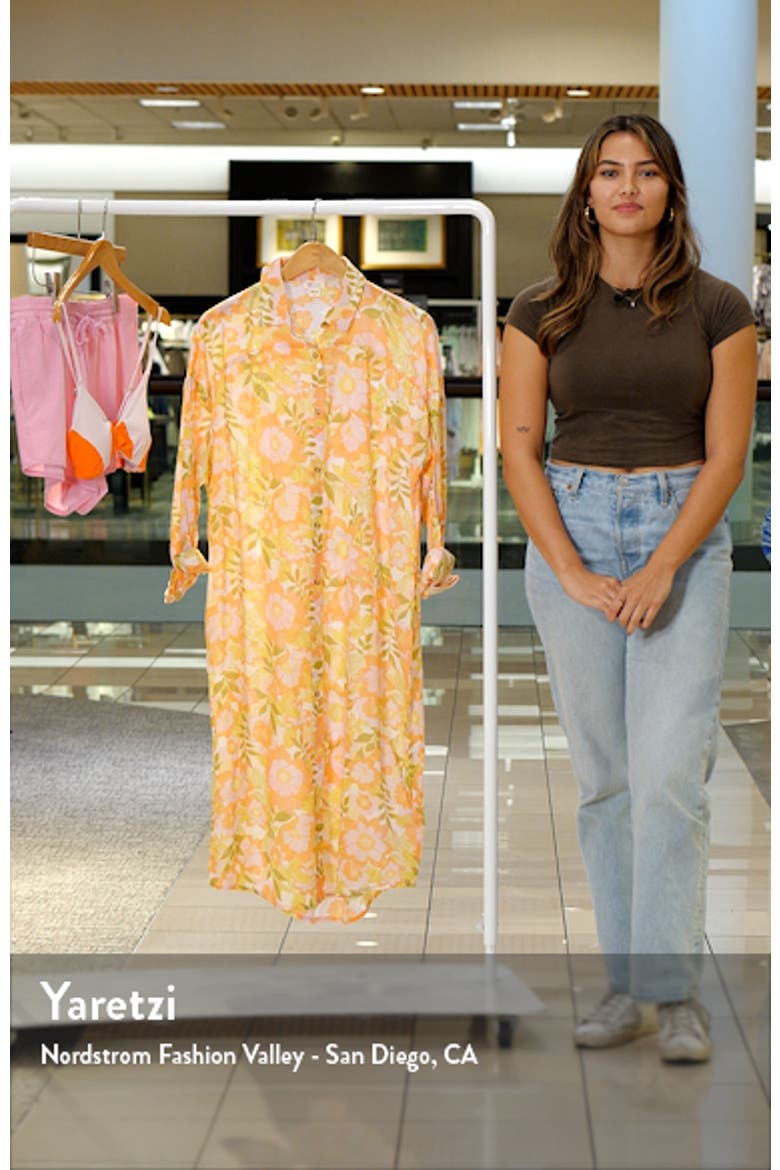 Daylight Dreamin' Cover-Up Shirtdress video