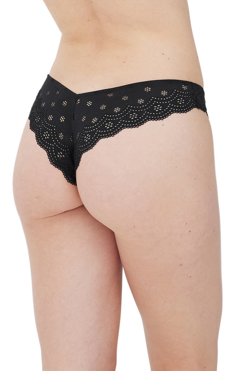 Skarlett Blue Smitten High Cut Chikini, Alternate, color, Black