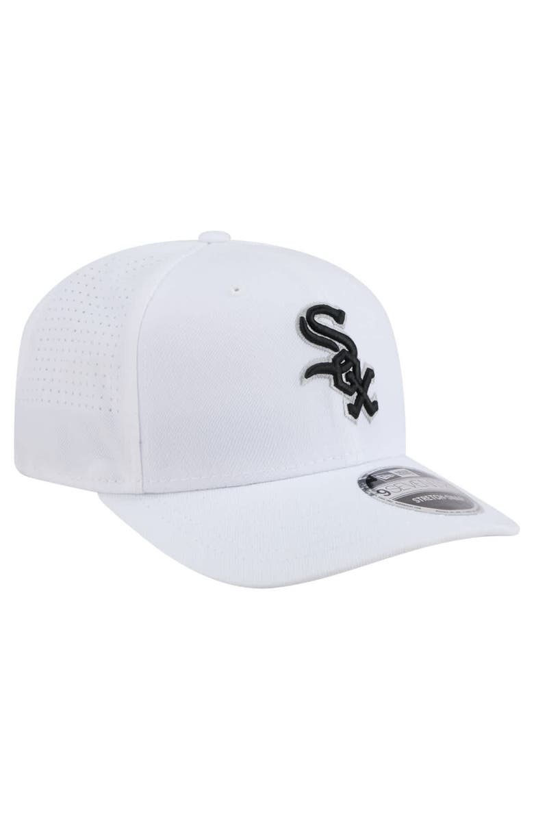 New Era Men's New Era White Chicago White Sox COOLERA 9SEVENTY Adjustable Hat, Alternate, color, White