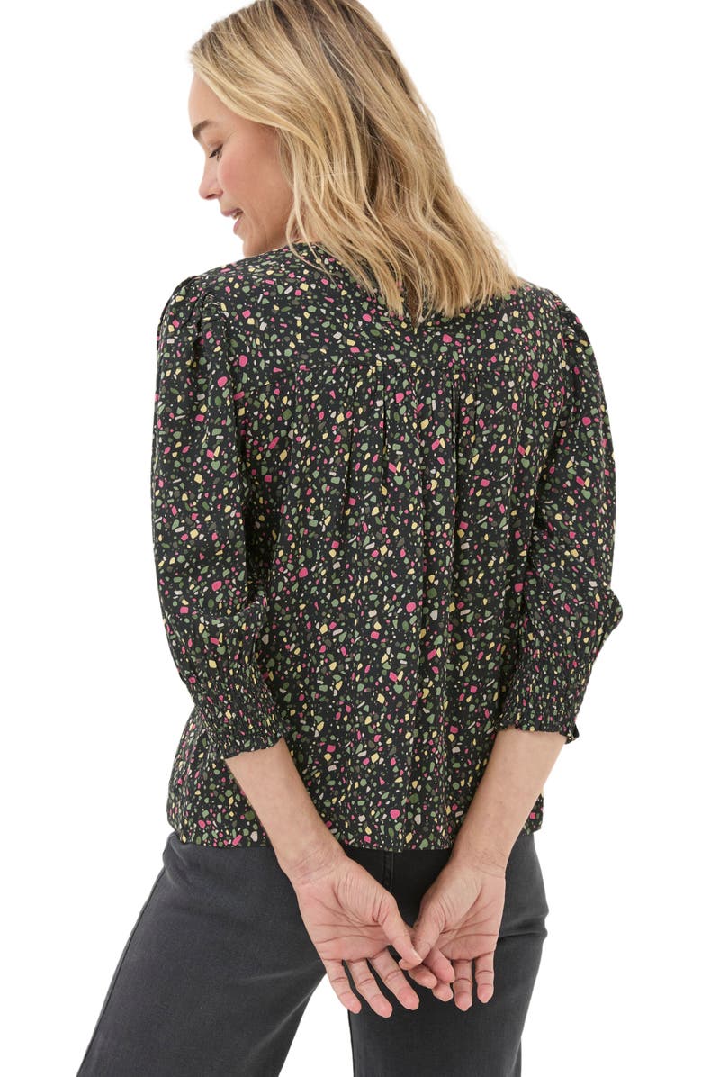 FatFace Women's Shelley Ditsy Marks Blouse, Alternate, color,