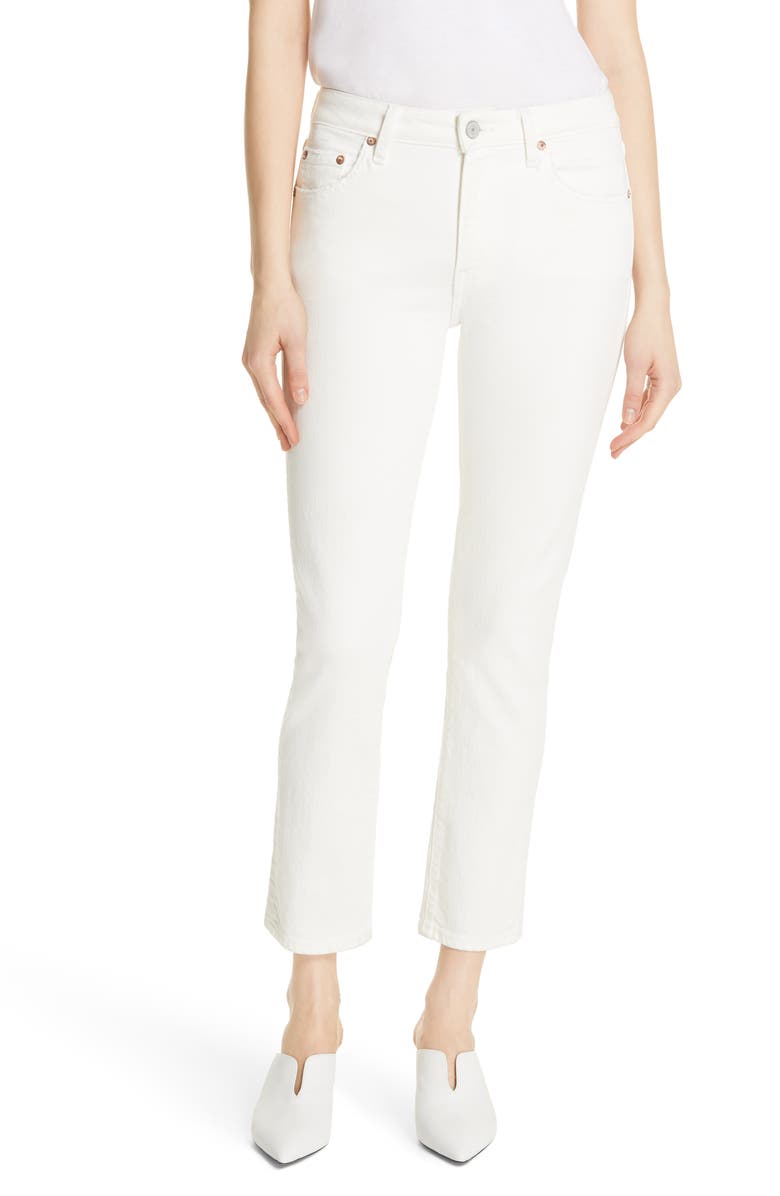 TRAVE Irina High Waist Slim Jeans, Main, color, 