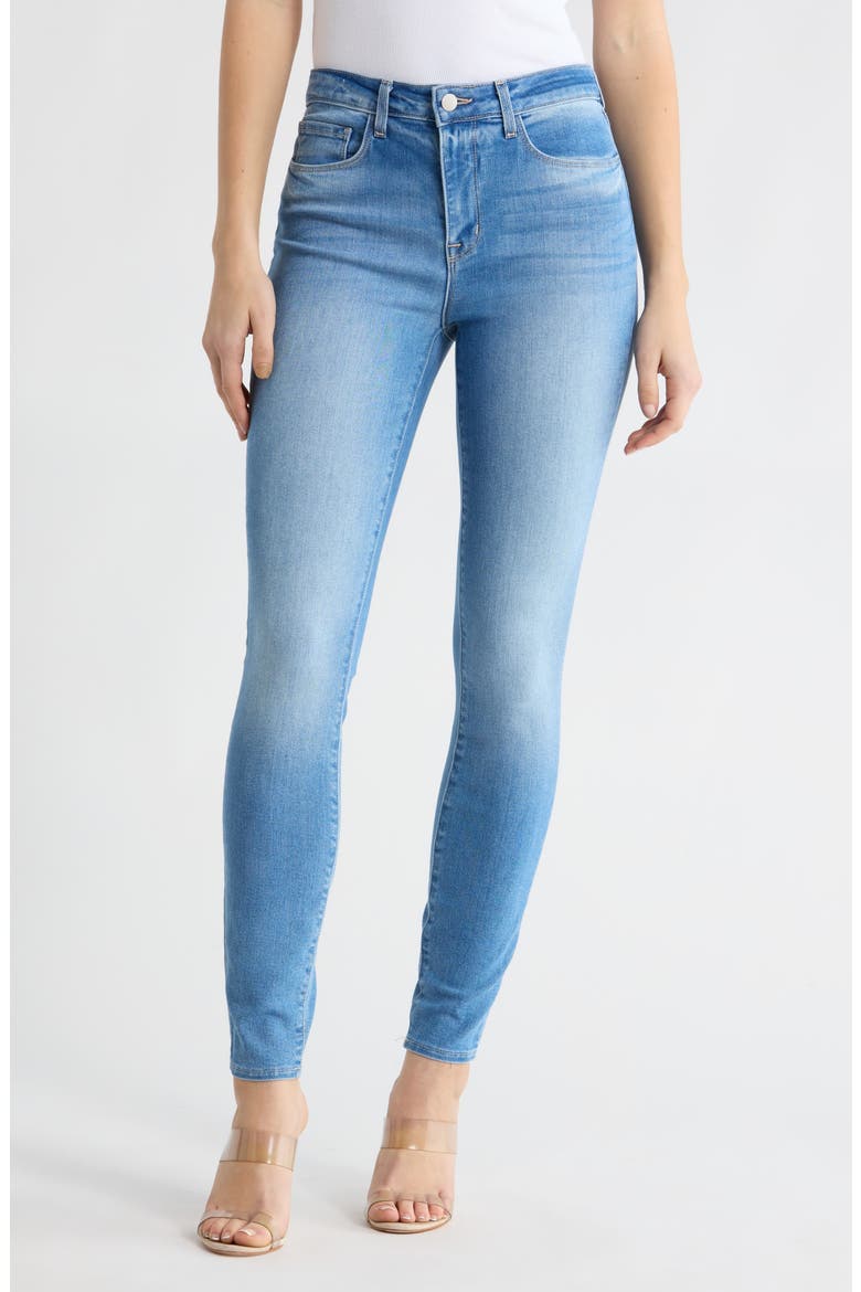 Marguerite High Waist Skinny Jeans, Main, color, ALAMO