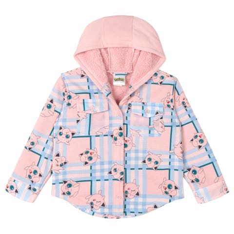 Jigglypuff Hooded Shacket