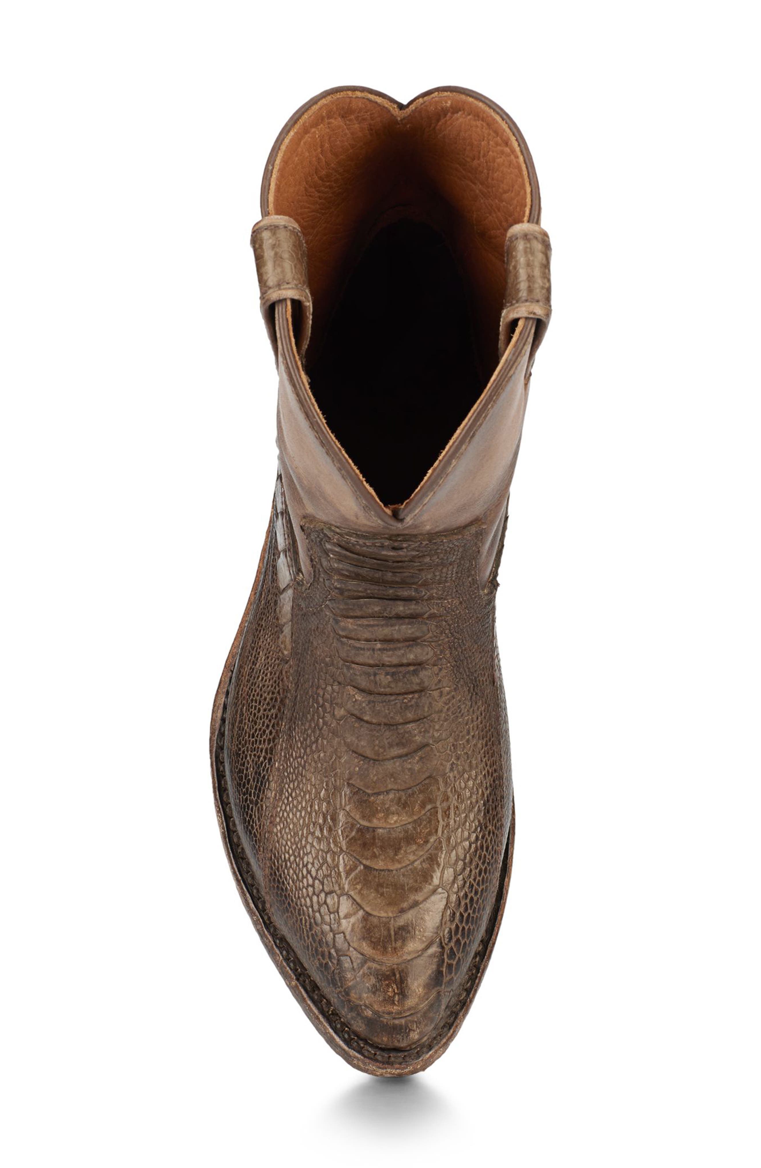 Billy Western Bootie, Alternate, color, TAUPE