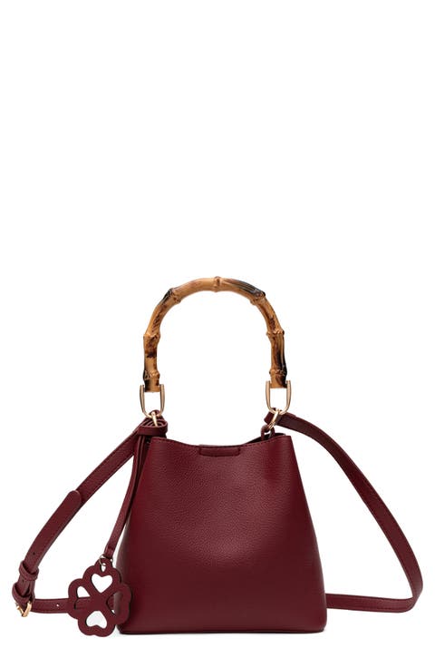 Grace Faux Leather Crossbody Bag