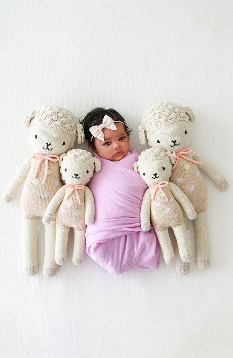 cuddle+kind Lucy the Lamb Stuffed Animal, Alternate, color, Multi