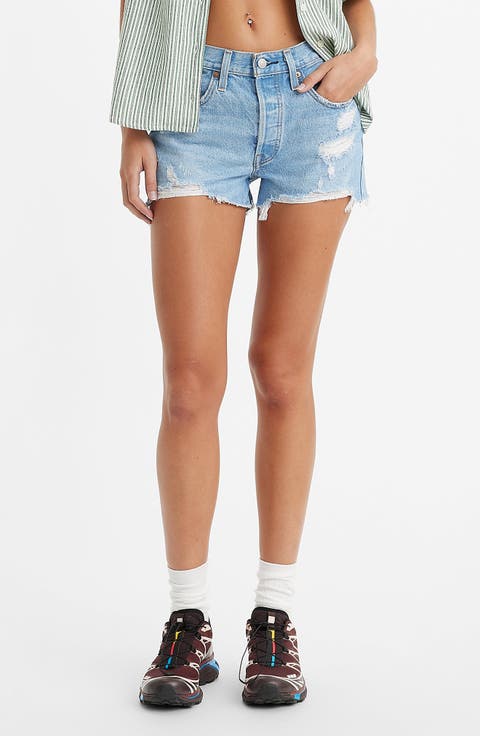 501® Original Cutoff Denim Shorts