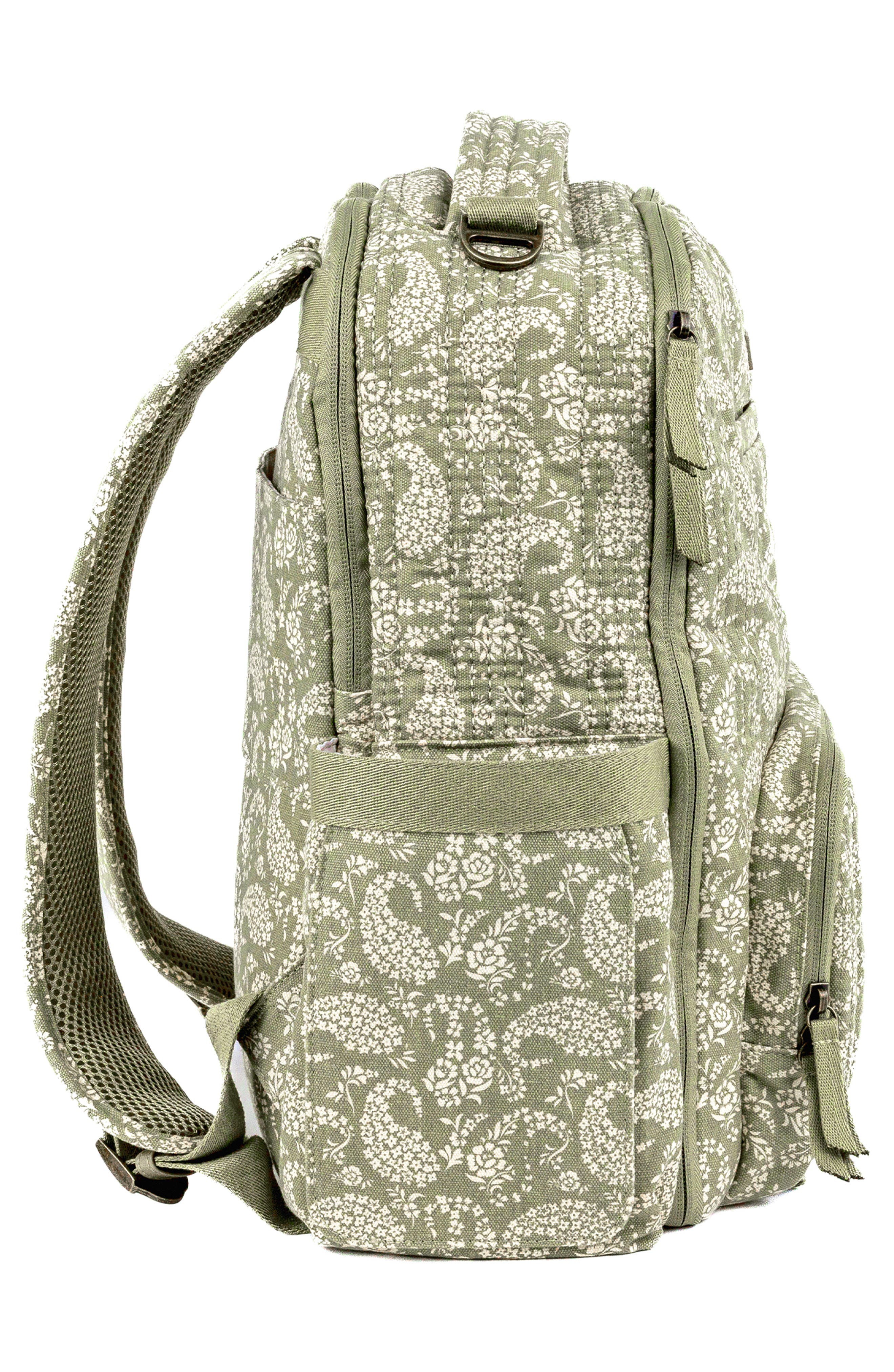 JuJuBe x Sazan Hendrix Classic Diaper Backpack, Alternate, color, Paisley Floral