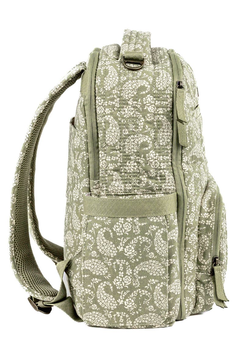 x Sazan Hendrix Classic Diaper Backpack, Alternate, color, PAISLEY FLORAL