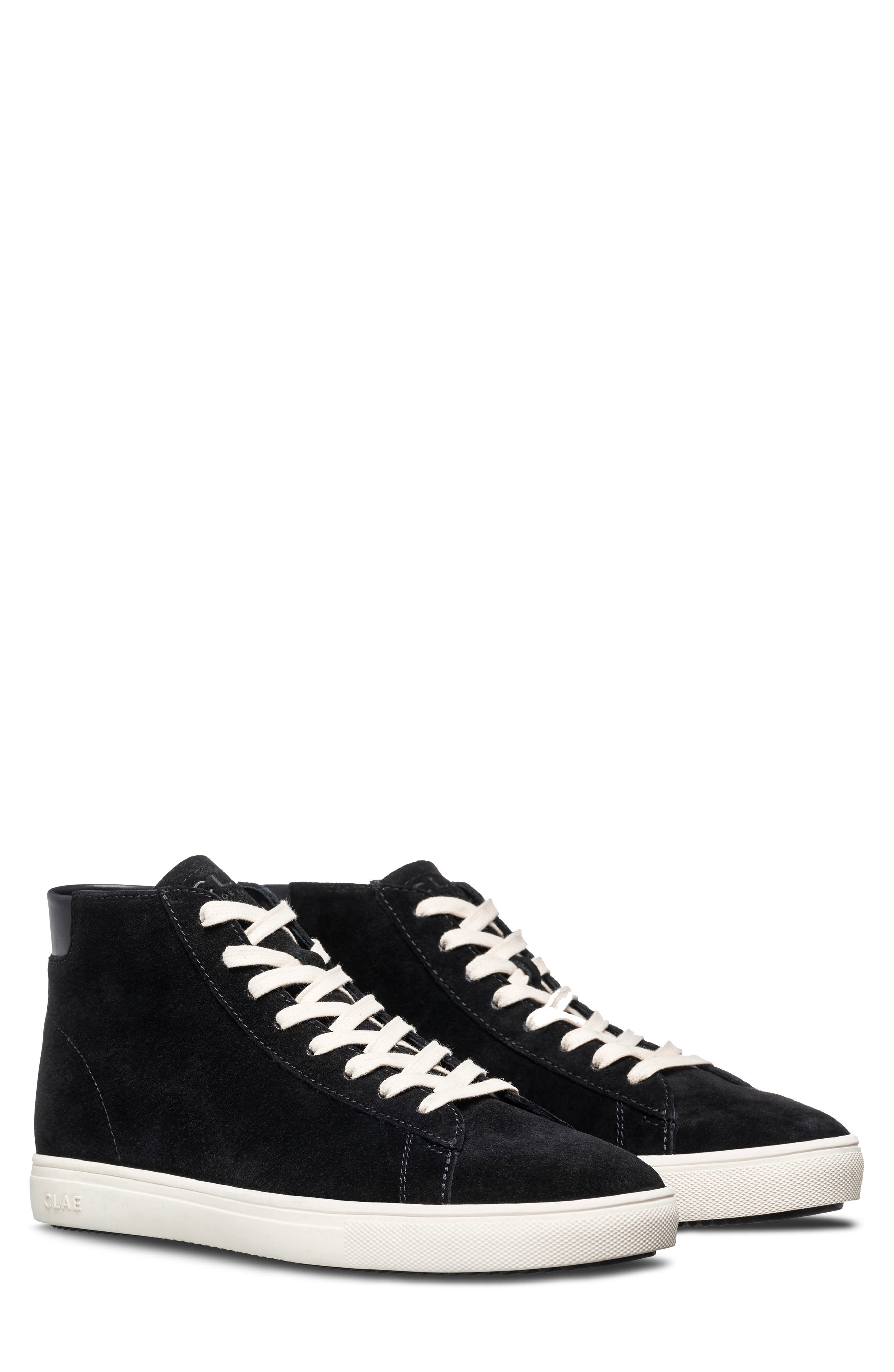 CLAE Bradley Leather Mid Top Sneaker