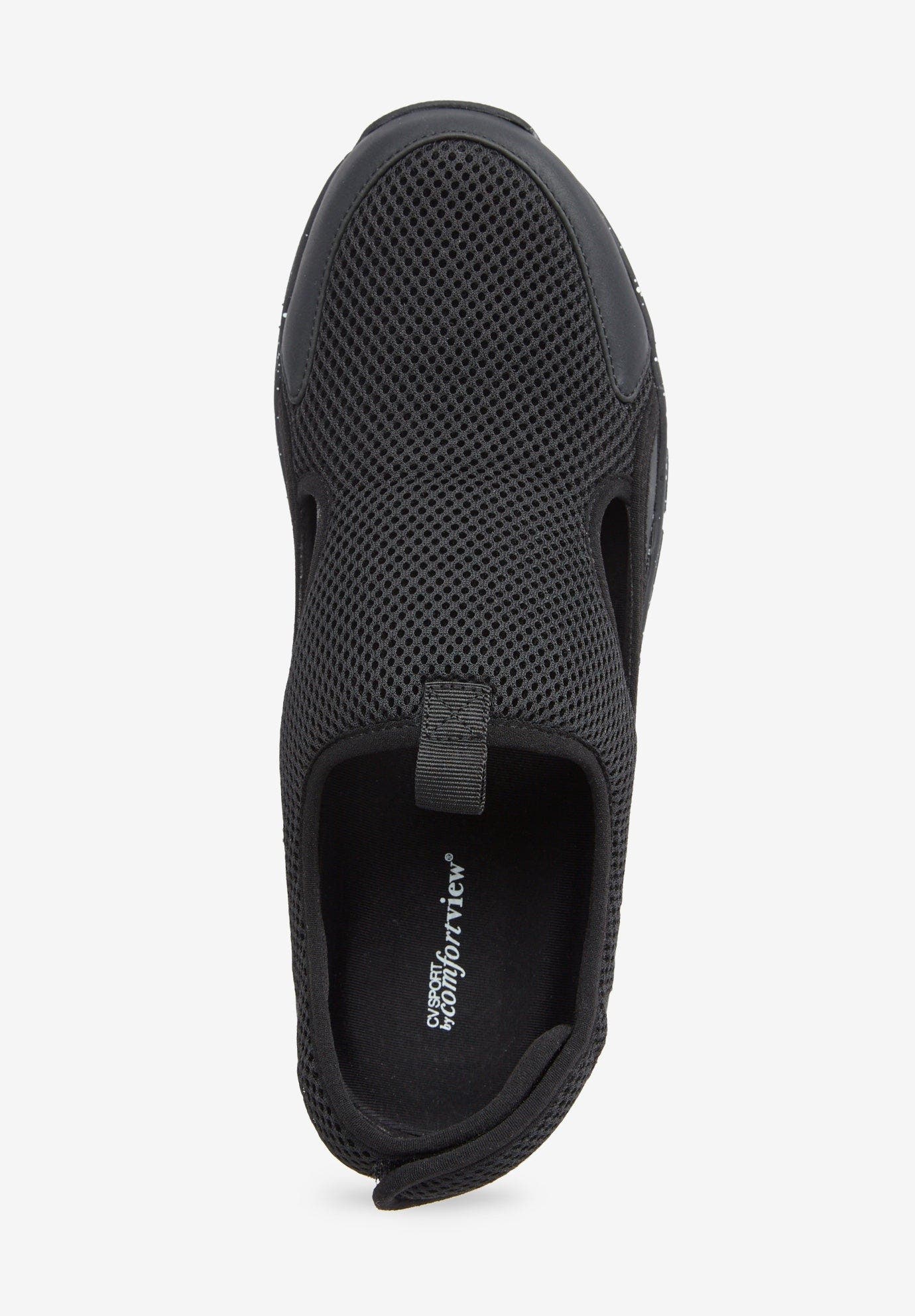 Comfortview The Cheren Trail Sneaker, Alternate, color, Black