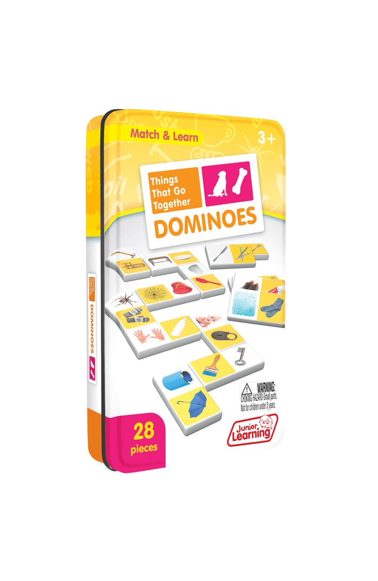 Junior Learning Things That Go Together Match & Learn Dominoes, Main, color, 