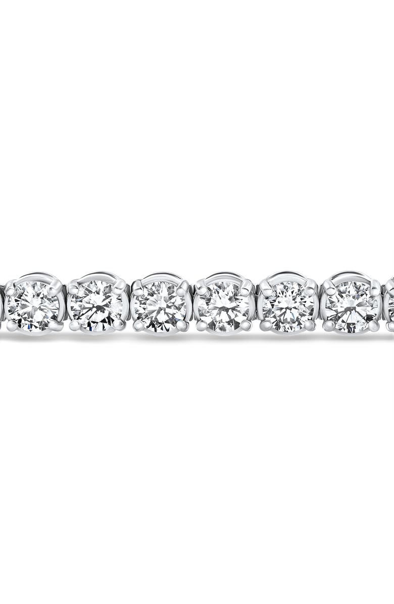 Bliss Diamond 19.00Ct Diamond 21 Gram Tennis Bracelet 14k Gold 7" Lab Grown, Alternate, color, 14K White Gold