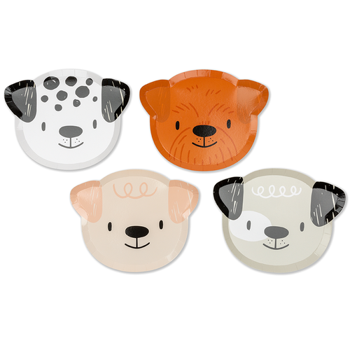 Daydream Society Bow Wow Large Plates In Assorted Pre-pack