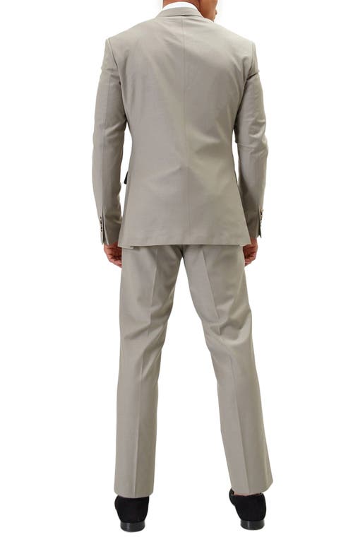 Ron Tomson Super 120s Wool Double Breasted Tuxedo Jacket