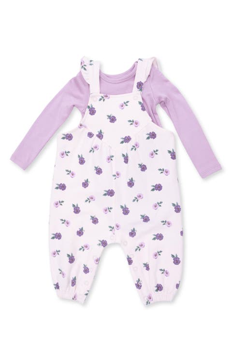Violetta Ruffled Overall & Bodysuit Set