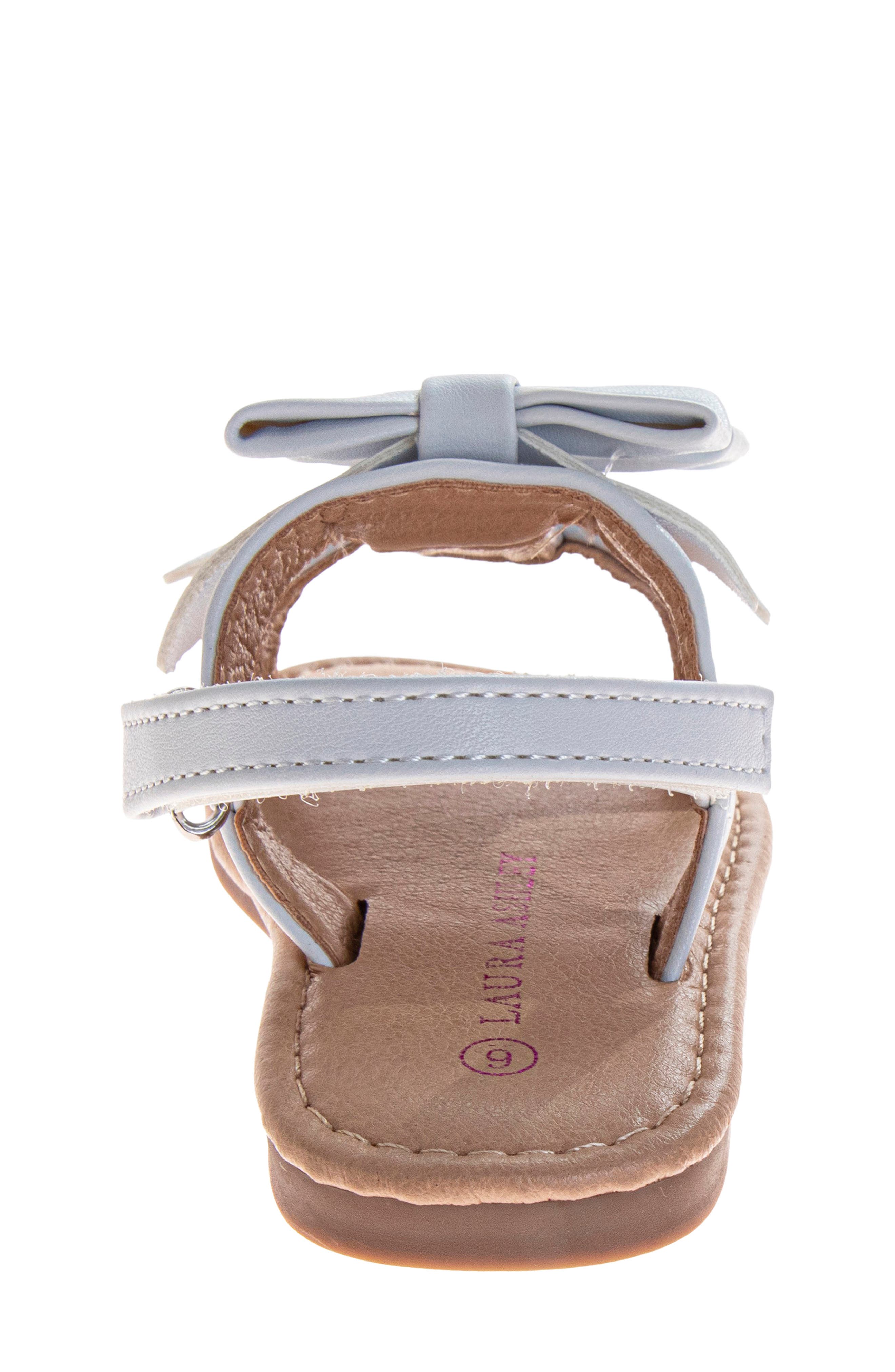 JOSMO Kids' Bow Sandal, Alternate, color, White