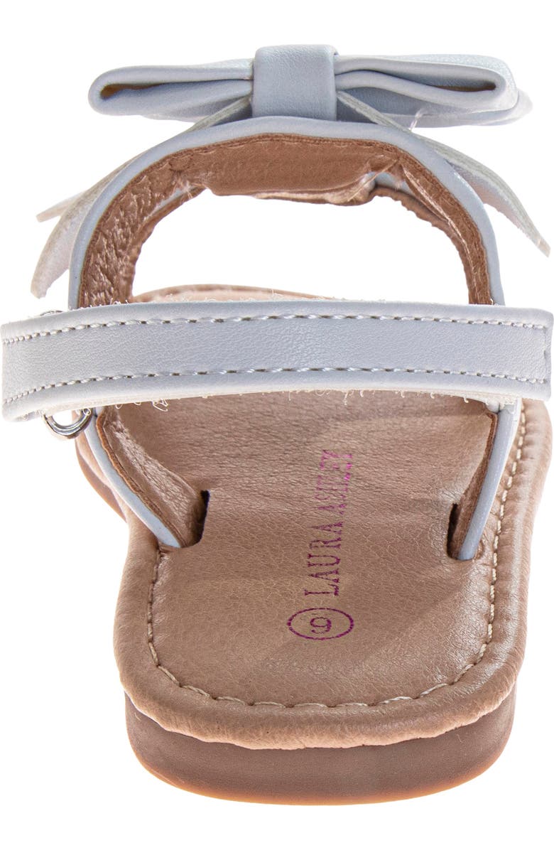 JOSMO Kids' Bow Sandal, Alternate, color, White