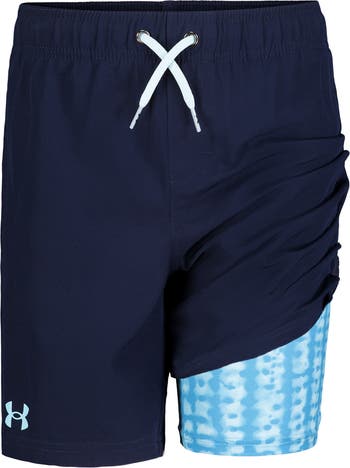 Kids' Compression Volley Swim Trunks