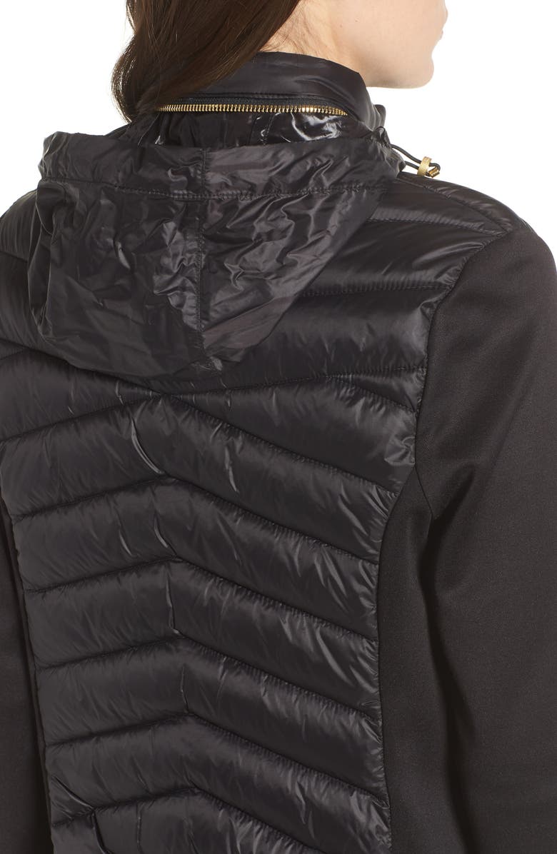 Barbour International Grandstand Hybrid Quilted Jacket, Alternate, color,