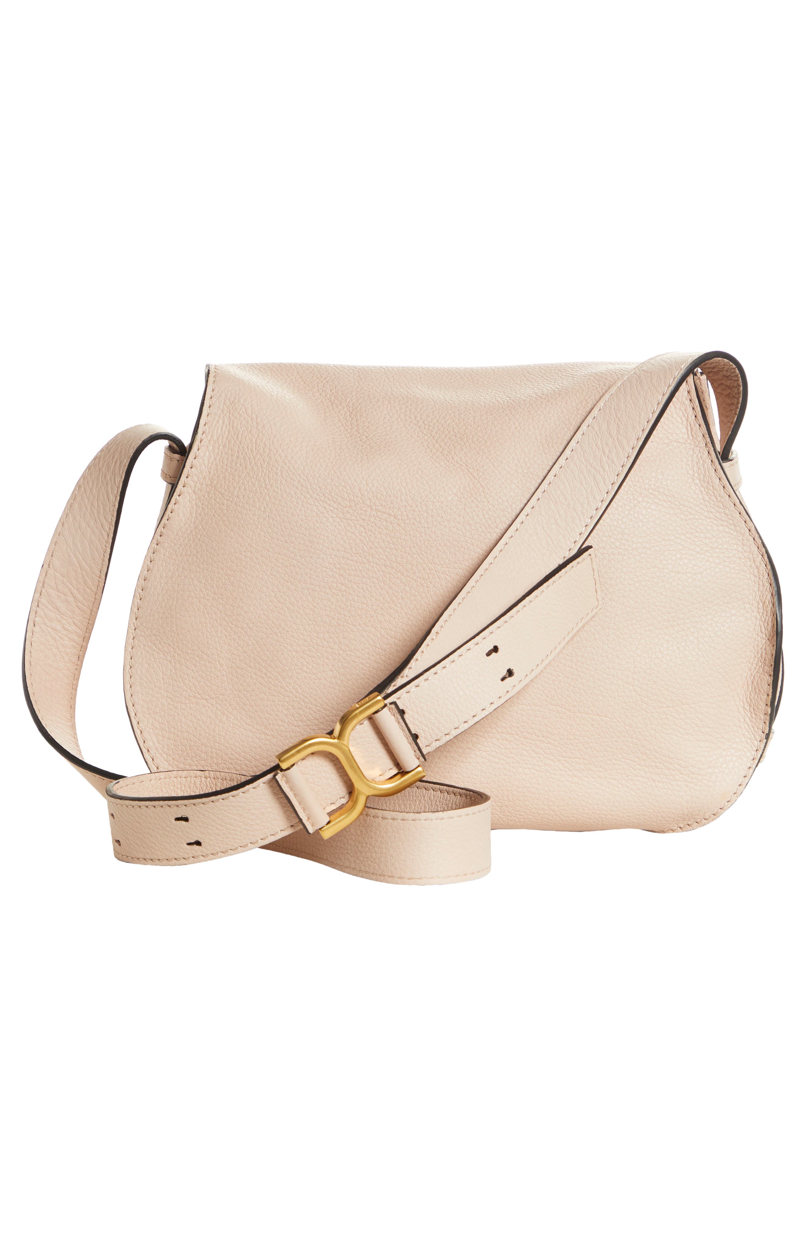 Chloé Medium Marcie Leather Crossbody Bag, Alternate, color, 
