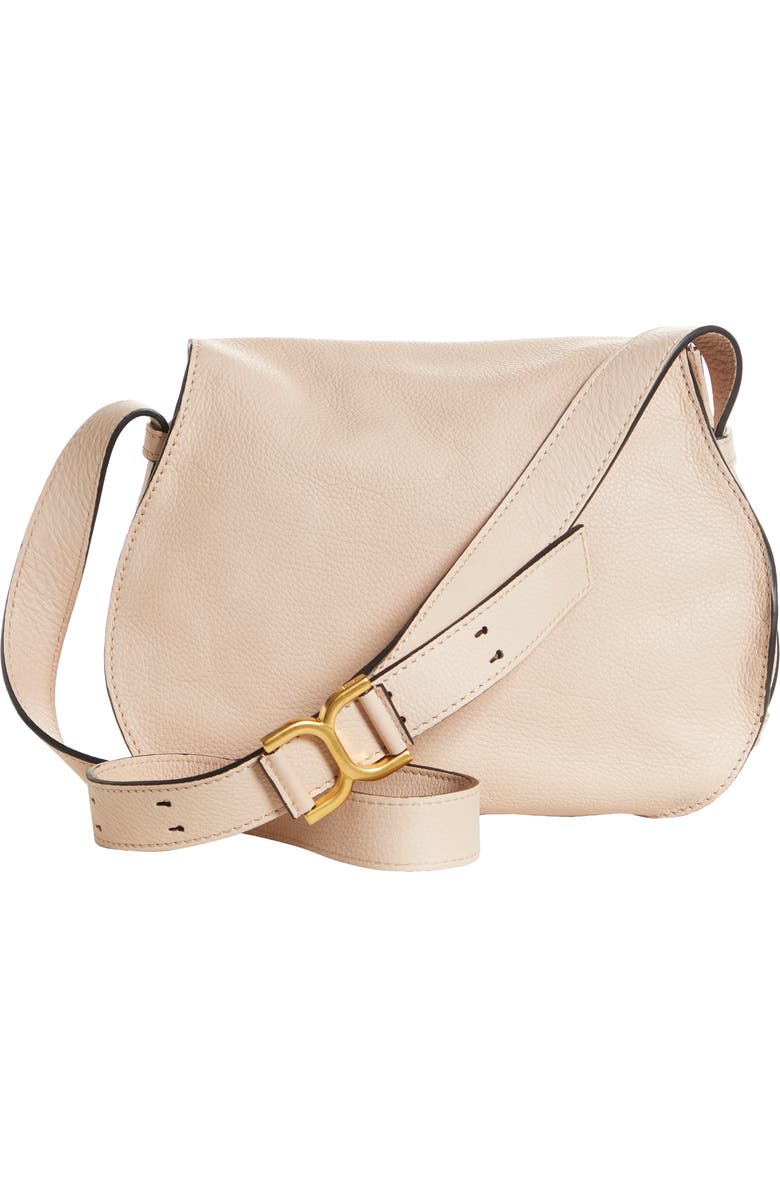 Chloé Medium Marcie Leather Crossbody Bag, Alternate, color,