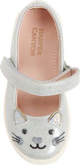 Harper Canyon Kids Kitty Cat Mary Jane Flat Nordstromrack