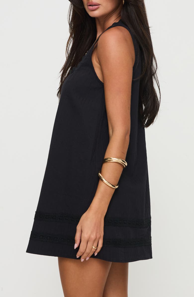 Princess Polly Alanah Sleeveless Cotton Minidress, Alternate, color,